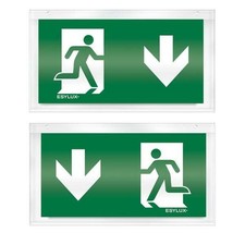 ESYLUX Piktogrammscheibe 2-seitig SLX24DIS #EN10079085 Piktogramme