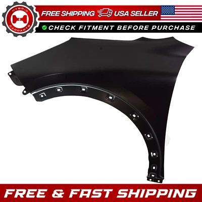New Front Driver Side Fender For 2017 2018 2019 2020 2021 2022 Kia Niro Primed - Image 1 of 4