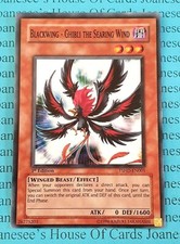 Blackwing - Ghibli the Searing Wind TSHD-EN001 Yu-Gi-Oh Card 1st Edition New