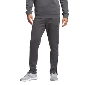 adidas Men's Jogger Regular Fit Elastic Waistband with Interior Drawstring, Gray - Picture 1 of 4
