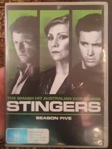 STINGERS SEASON 5 RARE DVD AUSTRALIA COP DRAMA TV SERIES FIVE SHOW PETER PHELPS - Picture 1 of 3