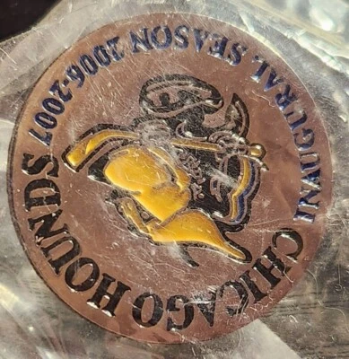 Prendedor Chicago Hounds UHL Hockey Temporada Inaugural 2006-07 - NUEVO - Equipo cerrado Foto 1 de 4