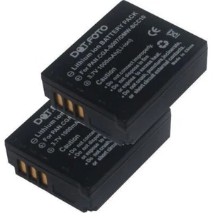 2x CGA-S007 Battery for Panasonic Lumix DMC-TZ1 TZ2 TZ3 TZ4 TZ5 TZ11 TZ15 TZ50 - Picture 1 of 1