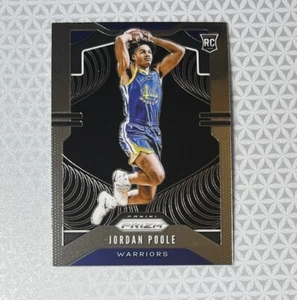 2019-20 Panini Jordan Poole Prizm Base Rookie Card RC Golden State Warriors - Picture 1 of 2