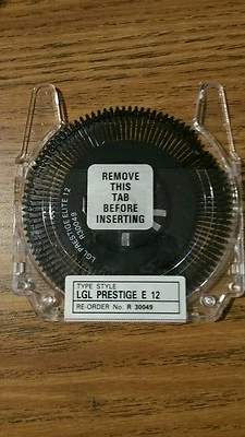 NOS Camwill brand Ricoh II printwheel Legal Prestige 12 pitch - Image 1 of 3