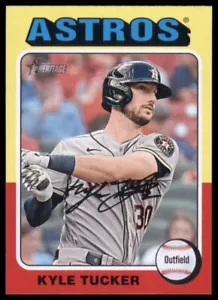 2024 Topps Heritage - HOUSTON ASTROS - Choose Your Card - Picture 1 of 16