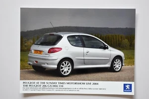 Foto prensa coche - Peugeot 206 GTi HDi 110 2004 - Imagen 1 de 1