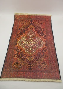 9" x 13" Vtg Original KESHISHIAN COLLECTION 1:12 Dollhouse Miniature Rug Red - Picture 1 of 12