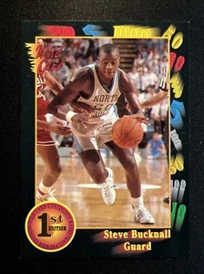 1991-92 Wild~ 1st Edition #31 Steve Bucknall/North Carolina Tar Heels ππ·π - Picture 1 of 10