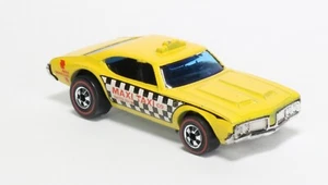 MAXI TAXI HOT WHEELS REDLINE EN AMARILLO LIMÓN - Imagen 1 de 12
