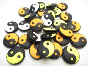 *NEW* LOT OF 2X "YIN/YANG" TENNIS RACQUET VIBRATION DAMPENERS. CHOOSE COLORS - Picture 1 of 4