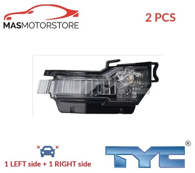 INDICATOR LIGHT BLINKER LAMP PAIR TYC 332-0107-3 2PCS FOR SKODA FABIA IV - Image 1 of 4