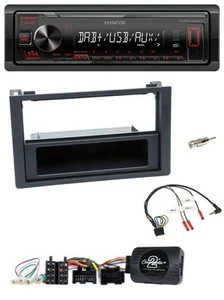 Kenwood Lenkrad DAB USB MP3 1DIN Autoradio für Saab 9.3 (ab 2008) - Bild 1 von 9