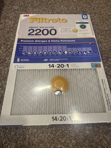 3M Filtrete Smart Air Filter 2200 14x20x1 - Picture 1 of 2