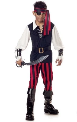 California Costumes “Cutthroat Pirate” Youth Boys Child Sz Large (10-12) 00588 - Image 1 of 3