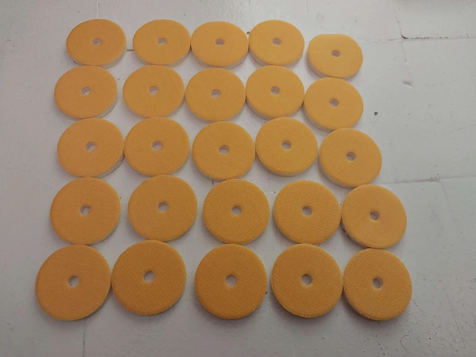 Simo ZDAG 102 - 25 patins jaune polissage Neuf / ZDAG-102 PROMO - Image 1 of 1