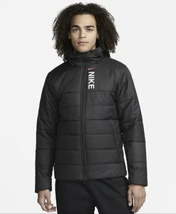 Nike Therma Fit Black Puffer Jacket Size XL Men (DX2036-010) Winter Outdoor - Picture 1 of 13