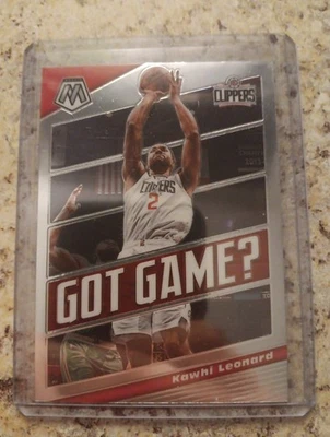 2019-20 Panini Mosaic - Got Game? Kawhi Leonard #13 - Image 1 of 2