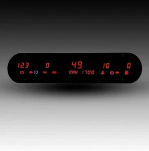 INTELLITRONIX Digital calibre 5 Panel LED en LED ROJOS DP10001R - Imagen 1 de 10