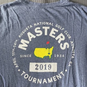 Masters Tournament Shirt Herren Large PGA Golf Langarm Augusta National 2019 - Bild 1 von 7