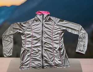 Powder River Outfitters Jacket Coat Outer Wear Size XL Gray Pink Weather Protect - Picture 1 of 20