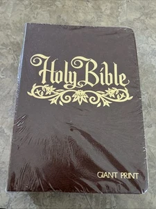 Vintage Heilige Bibel KJV Riesendruck, Regal Verlag 1975 - Red Letter Edition Neu - Bild 1 von 2