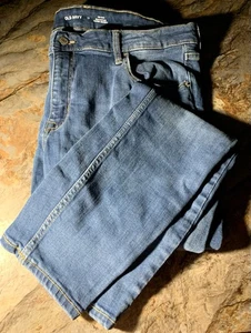 Old Navy Damen Jeans Größe 16 Mid Rise Rockstar Super Skinny. Gebraucht - Bild 1 von 8