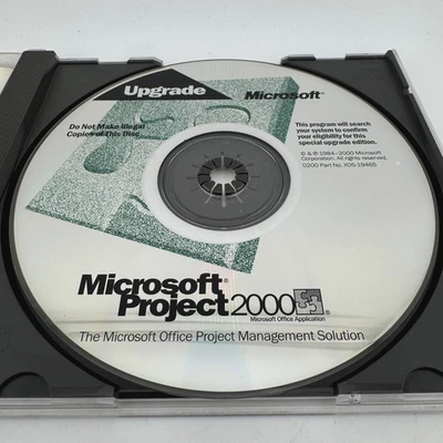 Microsoft Project 2000 For Windows - Image 1 of 4
