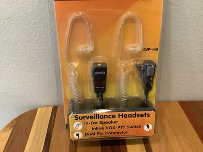 Midland AVPH3 Transparent In-Ear Only Surveillance Headsets - Image 1 of 4