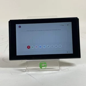 Nintendo Switch v2 Video Game Console Only HAC-001(-01) Black - Picture 1 of 7