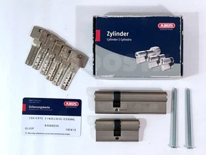 ABUS Bravus 2000 Schließzylinder 30/30 + 30/70 GS, 6 Wendeschlüssel Codekarte - Bild 1 von 1