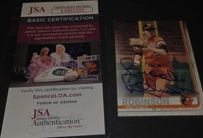 Brooks Robinson HOF Autograph JSA CERTIFIED  - Image 1 of 4