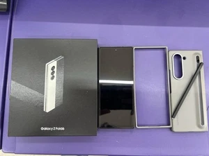 Samsung Z Fold 6 Unlocked, 256GB, Crafted Black, With Acc and Box In Warranty - Afbeelding 1 van 14