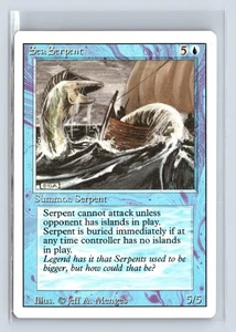 SEA SERPENT – MTG Magic the Gathering Card – Revised – Common - Picture 1 of 6