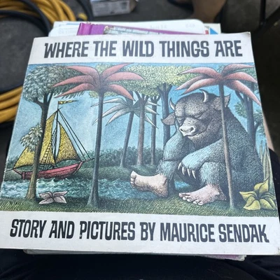 Where the Wild Things Are by Maurice Sendak Monsters & Boy Story Paperback Book - Image 1 of 2