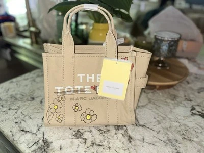 Bolso de Mano Marc Jacobs Pequeño Nuevo con Etiquetas Neutro Doodle Foto 1 de 4