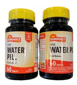 Sundance WATER PILL Herbal Formula 60 Tablets ( 2 pack ) -- - Picture 1 of 2