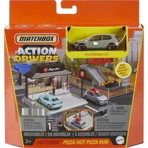 Limited Matchbox Action Drivers Pizza Hut Pizza Run (HJT90)/New/Toys/Gift - Picture 1 of 6