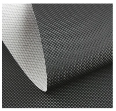 Kunstleder Sitzbank Textil Meterware Polster Carbon Look Automobil Boot - UV+ - Bild 1 von 2