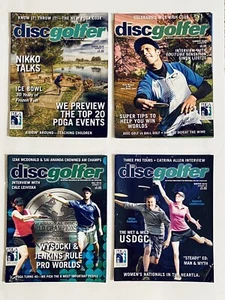 Juego completo de 4 revistas de golf de disco 2016 - Imagen 1 de 10