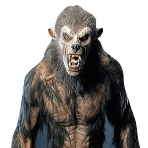 Werewolf (Hairy) Half Body Buddy Cutout - Picture 1 of 7