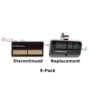 Liftmaster 82LM 5-Pack Billion Code 2-Button Remote Replaced by 893MAX 3-Button - Picture 1 of 2