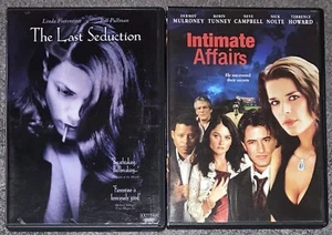 Last Seduction 1994/Intimate Affairs (investigating Sex) 2001 DVD Double Feature - Picture 1 of 3