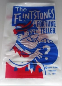 2X Fortune Teller Fred Flintstone ~1977 ~RETRO~ Hanna Barbera The Flintstones - Picture 1 of 2