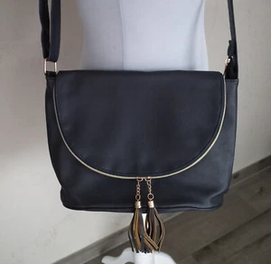 Damen Handtasche dunkelblau NEU - Bild 1 von 6