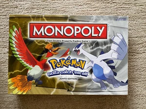 Monopoly Pokémon Johto Edition Board Game 2016 Complete Open - Picture 1 of 11