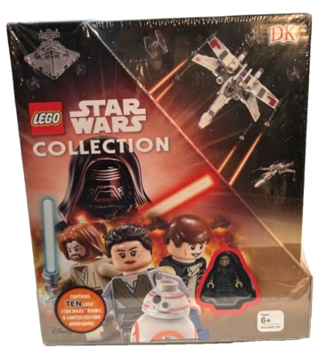 Lego Star Wars Collection 10 Books  Limited Edition Emperor Palpatine Figure New - Image 1 of 4