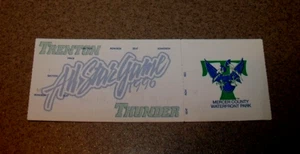 Double A MiLB All Star Game Proof Full Ticket 7/8/1996 Trenton NJ Thunder - Picture 1 of 3