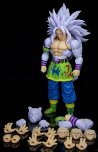 Figura de acción Kong 027 personalizada ssj5 goku 1/12 shf AF ssj5 GOKU 027 - Imagen 1 de 11