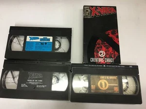 Marvel X-Men Cartoon VHS Tapes Children's Animated Cartoons - Picture 1 of 5
